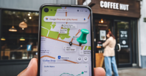 Google Business Profile example with reviews, photos, and business information
